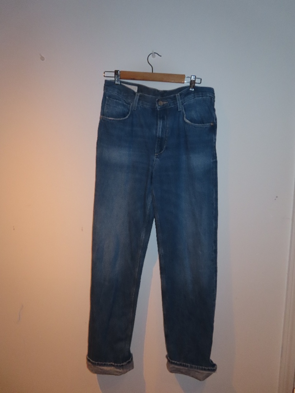 Zara full length, mid rise jeans
